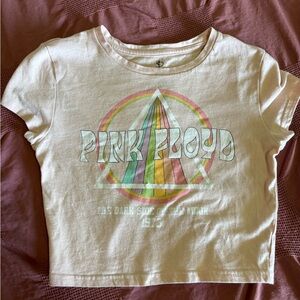 Pink Floyd Graphic Crop Top